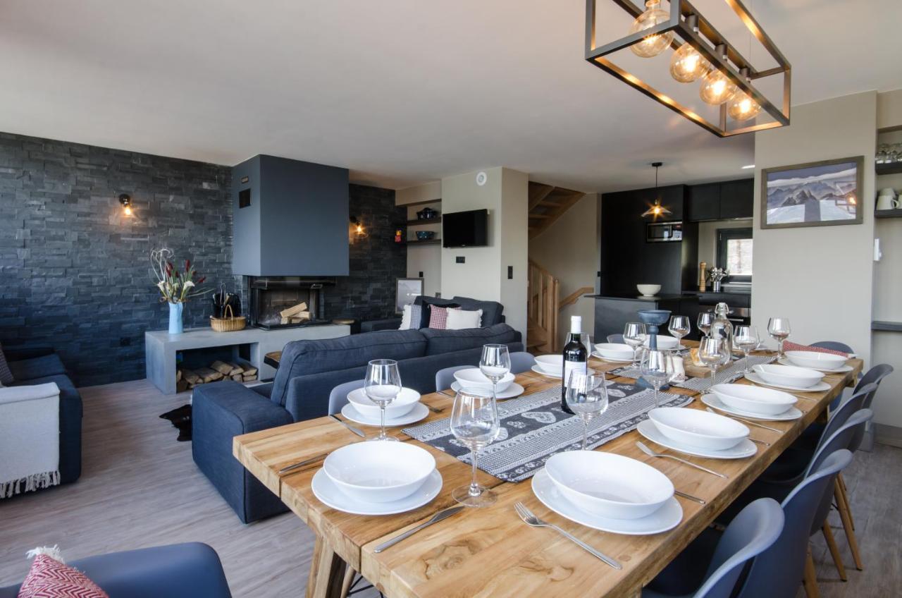 Chalet Hermine Bed & Breakfast La Plagne-Tarentaise Bagian luar foto